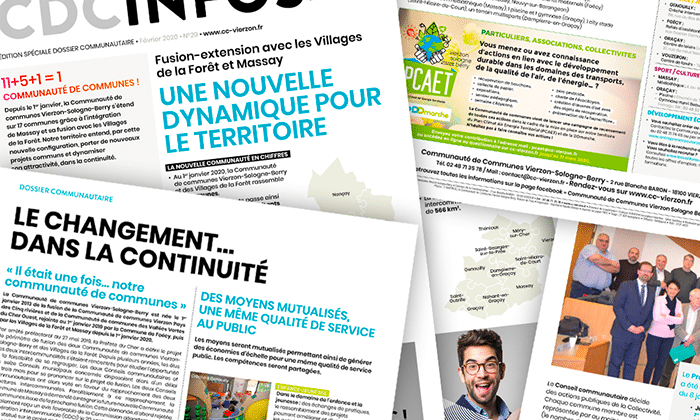 Publication : CDC INFOS N°29 EDITION SPECIALE DOSSIER COMMUNAUTAIRE